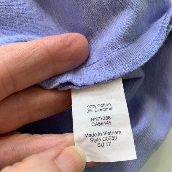 J. Crew Periwinkle Sleeveless Knee Length Dress with Pockets Sz M - Picture 13 of 14